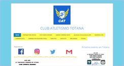 Desktop Screenshot of clubatletismototana.com