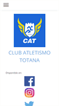 Mobile Screenshot of clubatletismototana.com