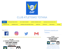 Tablet Screenshot of clubatletismototana.com